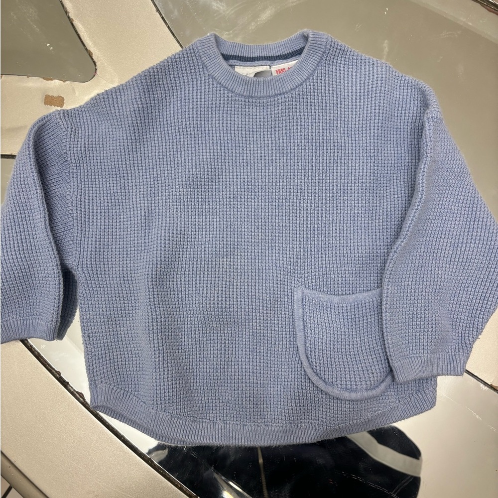Zara baby sweater baby blue